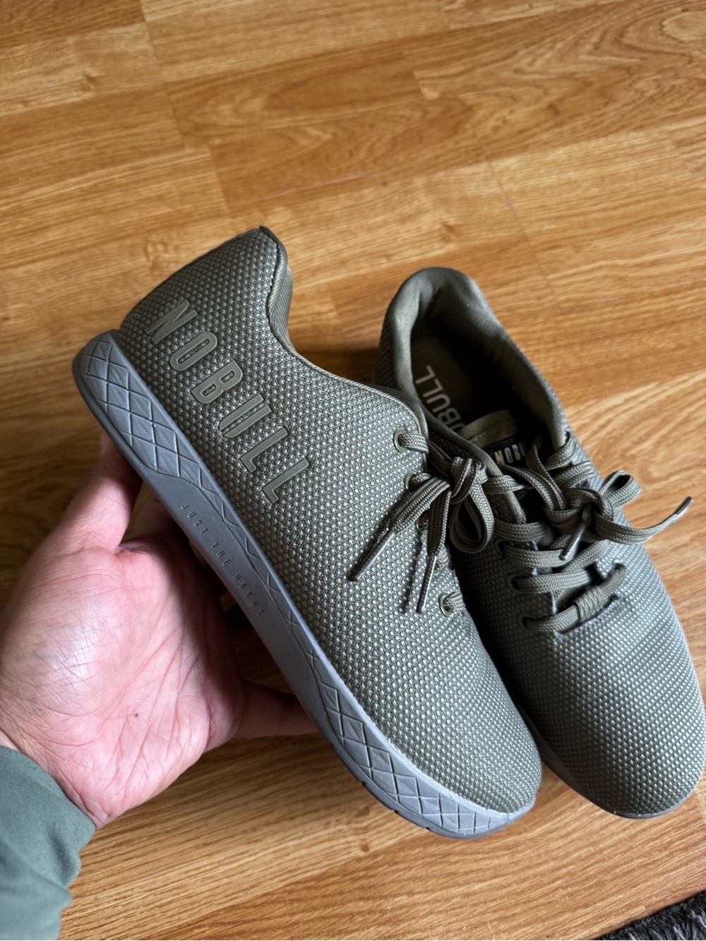 NOBULL Olive Green Men's Trainer Sneakers